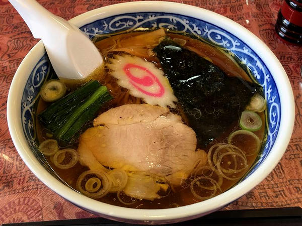 正油ラーメン 680円