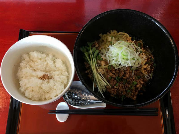 正宗担担麺 880円 ＋ 半ライス 100円