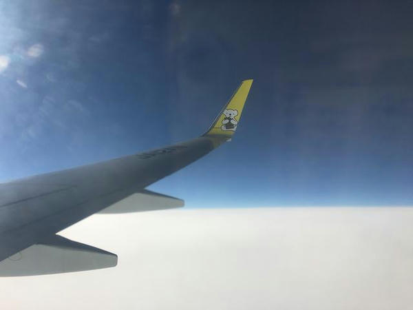雲の上は青空