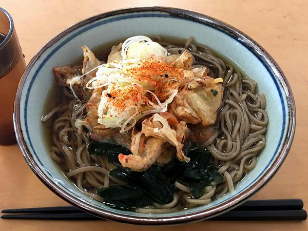 かき揚げそば 480円