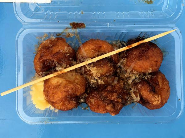 ジャンボたこ焼き（6個） 500円