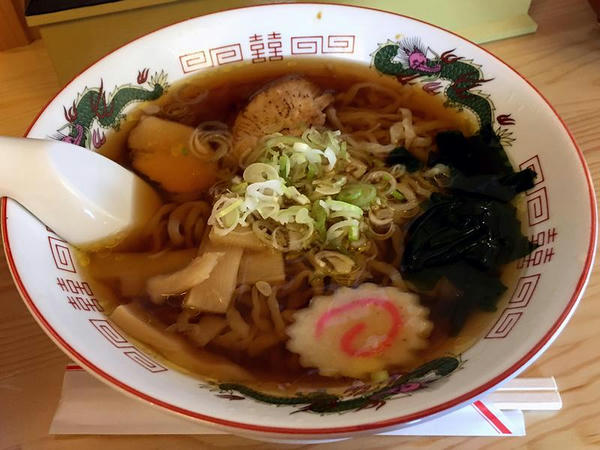 醤油ラーメン 650円