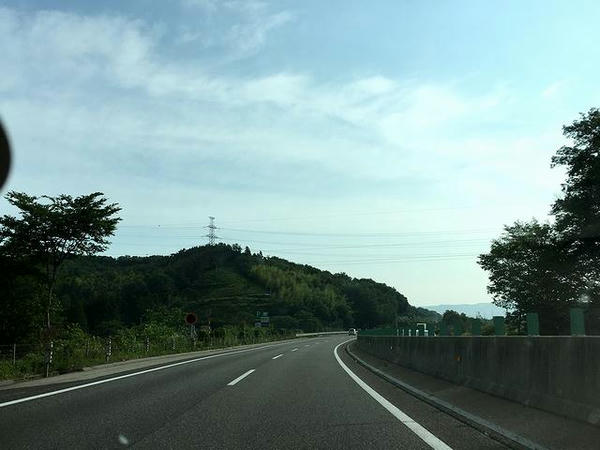 東北自動車道北上中
