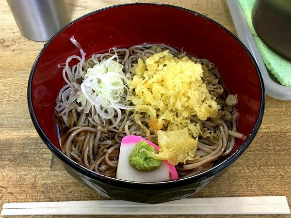 冷やしたぬきそば 340円