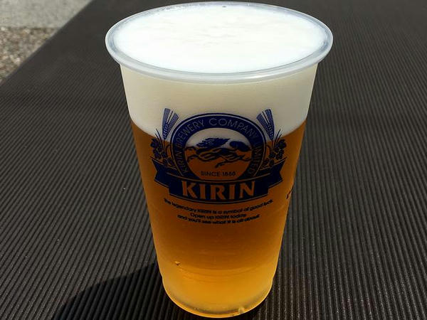 生ビール（中） 580円