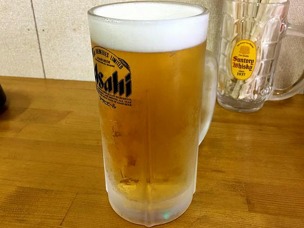 生ビール 500円
