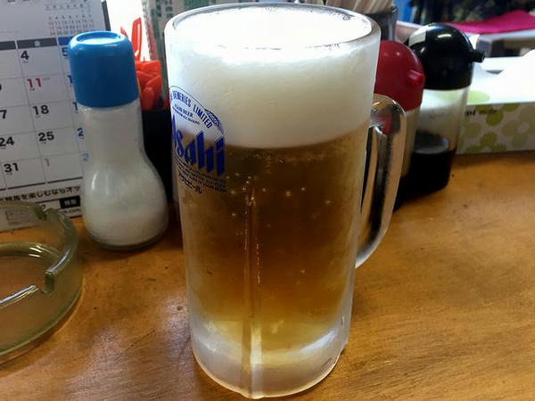 生ビール 500円