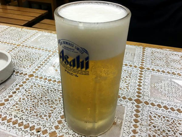 生ビール 500円