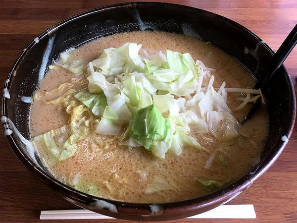 味噌ミルクラーメン（野菜少なめ） 900円