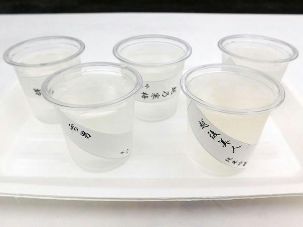 飲み比べセット 五種 800円