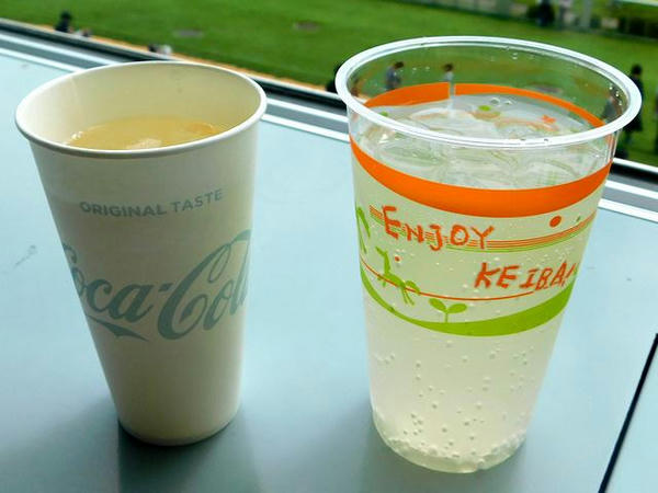 レモンソーダ 150円 と 酎ハイ（レモン） 430円