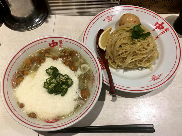 とろろっと塩つけじゃ健！！ 880円 ＋ 北極味玉半熟120円