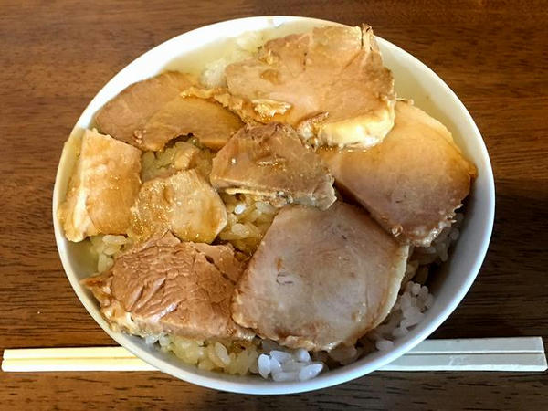 チャーシュー丼セット 300円