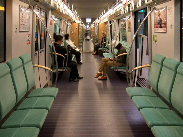 3617の車内