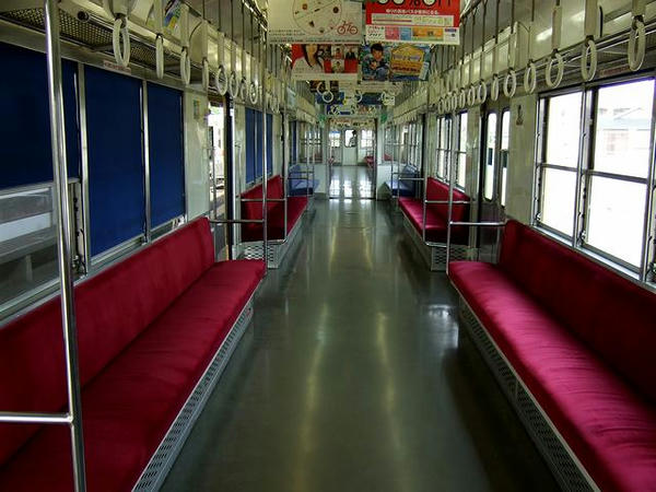 656の車内