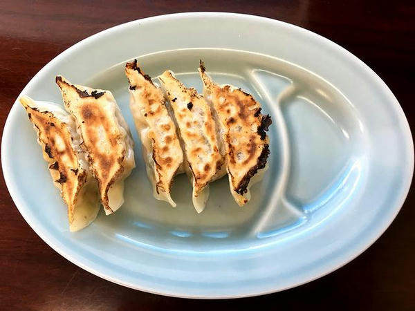 手作り餃子（5コ） 350円