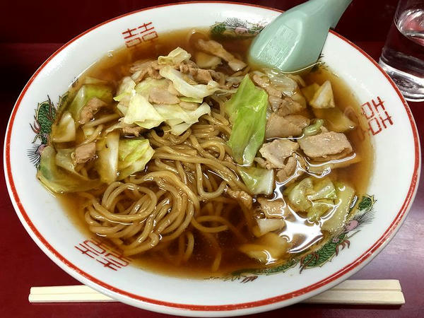 スープ入り焼きそば（並） 650円