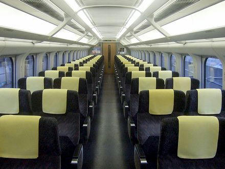 なすの256号の車内