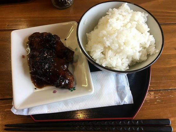 Aセット うまかっ手羽（2本）とごはん 290円