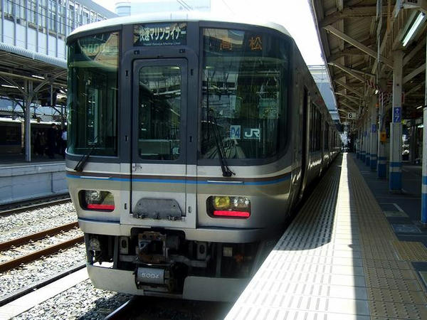 快速マリンライナーの岡山方先頭車
