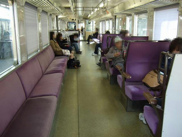 543Mの車内