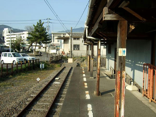 線路の終端部