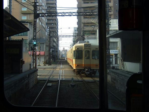 大手町の平面交差