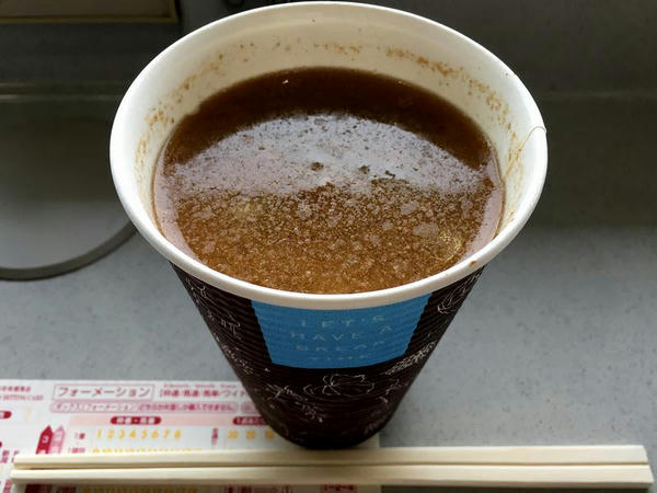 牛タンスープ 500円 （ワールドキッチン自然農園）