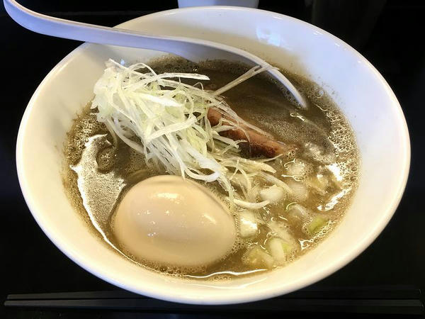 煮干中華そばHARD 800円 ＋ 煮卵 100円