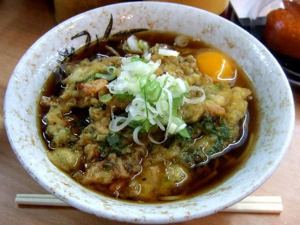新・かき揚げ天（玉子入り） 550円