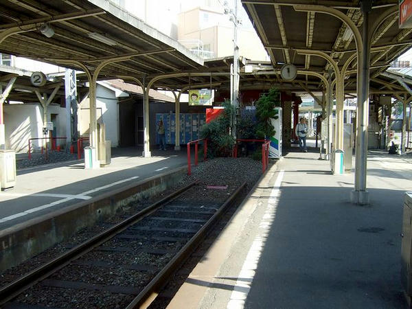 恵美須町停留所構内2