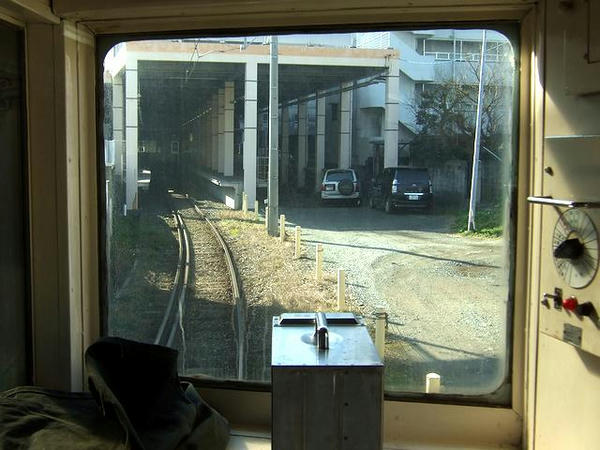 藤崎宮前駅進入