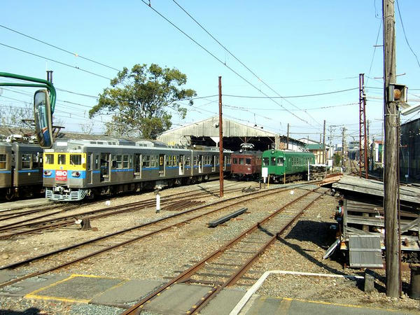 北熊本駅進入北熊本駅で休む車両達(1)
