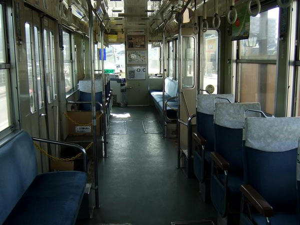 8501の車内