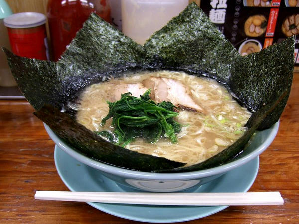 栃木家ののりラーメン（中盛・濃い口）