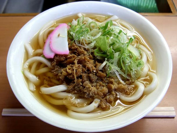 別のスタンドでいただいたうどん