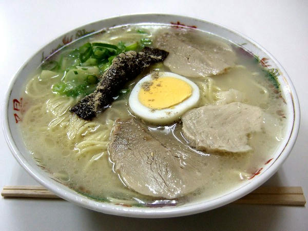 大分市内でいただいたラーメンその1
