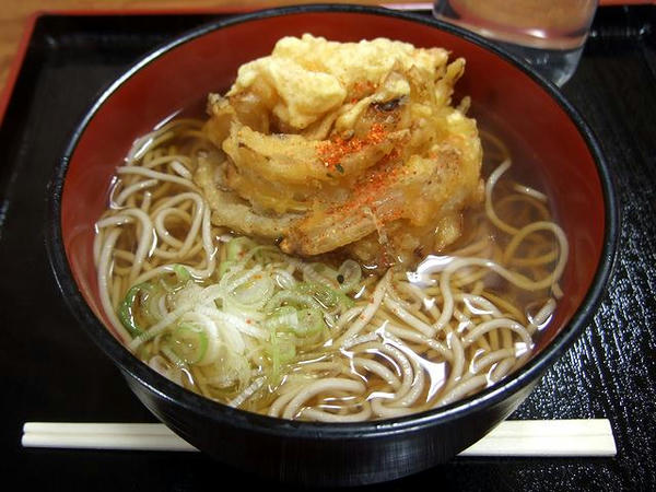 かき揚げそば ???円（品名うろ覚えand値段失念）