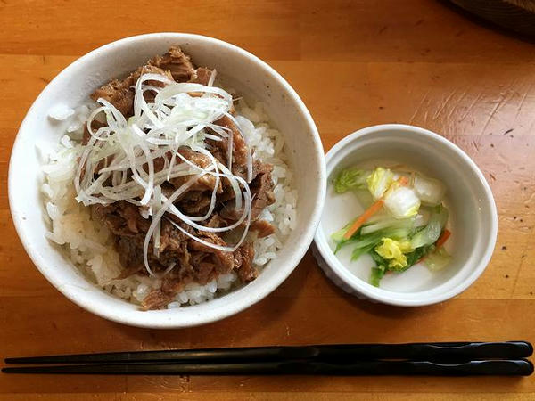 チャーシュー丼（小） 180円