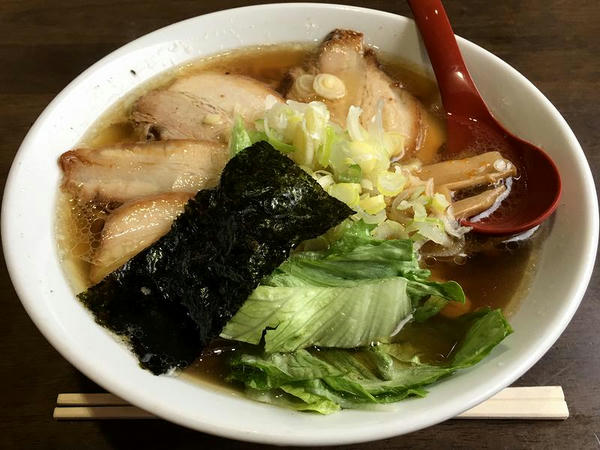 チャーシューメン あっさり醤油 750円