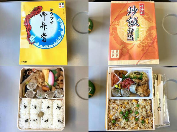 車中でいただいたお弁当