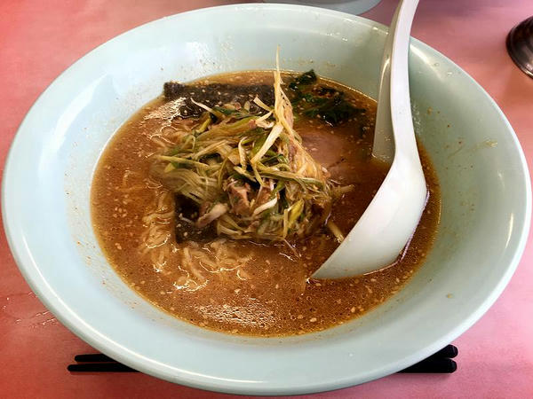 奥州市内でいただいたラーメン