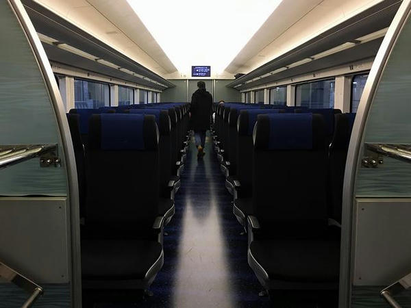 1号車の車内
