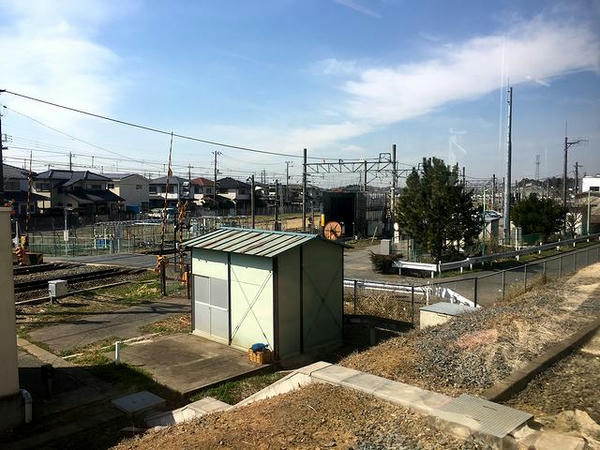 七光台の車両基地（南栗橋車両管区七光台支所）