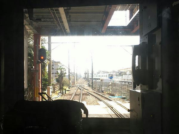 高柳駅は橋上駅化工事も実施中
