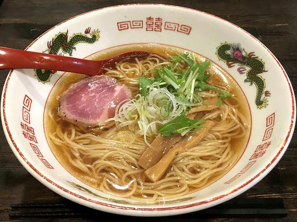 蔵木の中華そば 670円