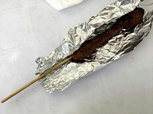 米沢牛串焼 500円