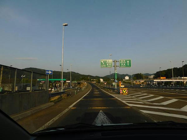仙台南ICから東北道へ