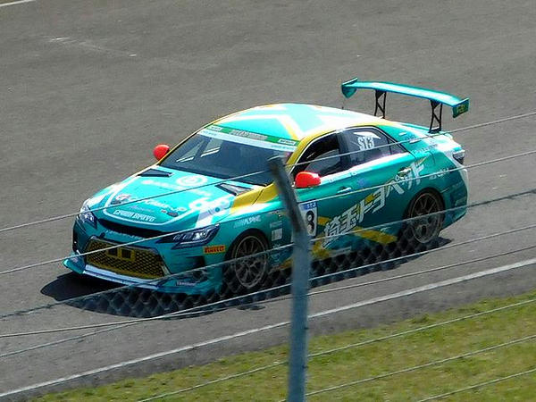 ST-3クラスで予選1位だったものの決勝は惜しくも5位だった68号車のトヨタマークX