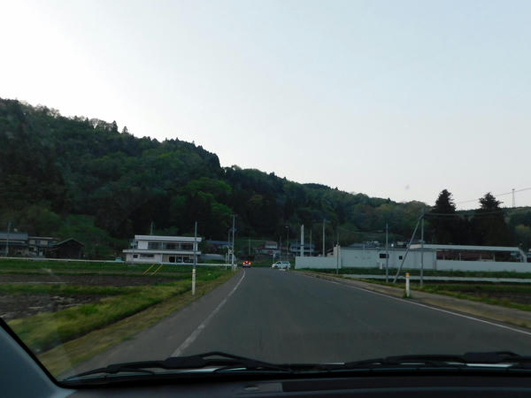 村田町道から宮城県道31号に出る手前